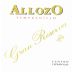 Allozo Gran Reserva 2003 Front Label