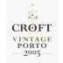 Croft Vintage Port 2003 Front Label