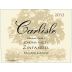 Carlisle Pagani Ranch Zinfandel 2012 Front Label