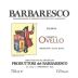 Produttori del Barbaresco Barbaresco Ovello Riserva 2004 Front Label