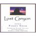 Lost Canyon Winery Dutton Ranch Morelli Lane Vineyard Pinot Noir 2002 Front Label