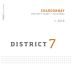 District 7 Chardonnay 2010 Front Label