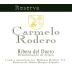 Carmelo Rodero Riserva 2005 Front Label