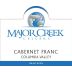Major Creek Cellars Cabernet Franc 2013 Front Label