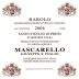 Giuseppe Mascarello Barolo Santo Stefano di Perno 2006 Front Label