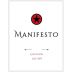 Manifesto Wines Zinfandel 2014 Front Label