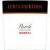 Fontanafredda Barolo Riserva 2007 Front Label