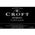 Croft Vintage Port 2007 Front Label