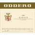 Oddero Barolo 2007 Front Label