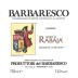 Produttori del Barbaresco Barbaresco Rabaja Riserva 2007 Front Label