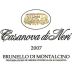 Casanova di Neri Brunello di Montalcino 2007 Front Label