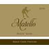 Matello Bishop Creek Pinot Noir 2008 Front Label