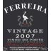 Ferreira Porto Vintage Port 2007 Front Label