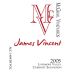 McGrail Vineyards and Winery James Vincent Cabernet Sauvignon 2005 Front Label