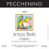 Pecchenino Dogliani Bricco Botti Superiore Dolcetto 2008 Front Label