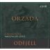 Odfjell Orzada Carmenere 2008 Front Label