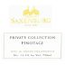 Saxenburg Private Collection Pinotage 2008 Front Label