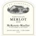 McKenzie-Mueller Vineyards & Winery Merlot 2008 Front Label