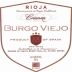 Burgo Viejo Rioja Crianza 2009 Front Label