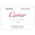 Carter Cellars Hossfeld Coliseum Red Blend 2006 Front Label