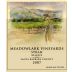 Meadowlark Vineyards Reserve Syrah 2007 Front Label