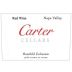 Carter Cellars Hossfeld Coliseum Red Blend 2008 Front Label