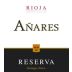 Bodegas Olarra Anares Reserva 2009 Front Label