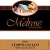 Melrose Wines Tempranillo 2009 Front Label