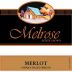Melrose Wines Merlot 2010 Front Label