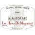Domaine Brusset Gigondas Les Hauts de Montmirail 2009 Front Label