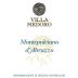 Villa Medoro Montepulciano D'Abruzzo 2009 Front Label