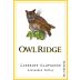 Owl Ridge Wines Cabernet Sauvignon 2008 Front Label