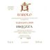 Brezza Barolo Sarmassa 2009 Front Label