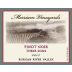 Merriam Vineyards Three Sons Pinot Noir 2013 Front Label
