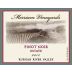 Merriam Vineyards Pinot Noir 2013 Front Label