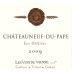 Vins de Vienne Chateauneuf de Pape Les Oteliees 2009 Front Label