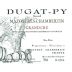 Dugat-Py Mazoyeres Chambertin 2009 Front Label
