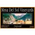 Mesa Del Sol Zinfandel 2010 Front Label