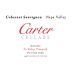 Carter Cellars The Grand Daddy Cabernet Sauvignon 2011 Front Label