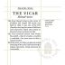 Chapel Hill The Vicar 2010 Front Label