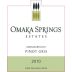 Omaka Springs Pinot Gris 2010 Front Label