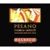 Falesco Pesano Merlot 2010 Front Label