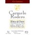 Carmelo Rodero Crianza 2010 Front Label