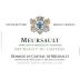 Chateau de Meursault Meursault du Chateau 2010 Front Label