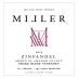Miller Wine Works Zinfandel Shake Ridge 2013 Front Label
