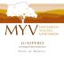 Minassian Young Vineyards Junipero 2010 Front Label
