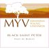 Minassian Young Vineyards Black Saint Peter 2011 Front Label