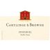 Cartlidge & Browne Zinfandel 2012 Front Label