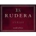 Rudera Syrah 2010 Front Label