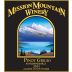 Mission Mountain Winery Pinot Grigio 2011 Front Label